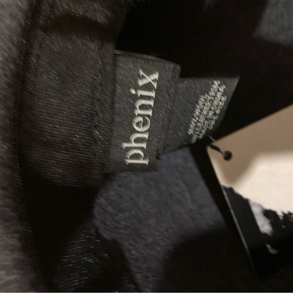 Phenix Round Crown Wool Felt Floppy Hat Gray NWT - Picture 4 of 6